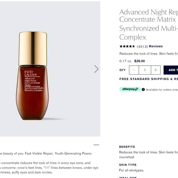 Estee Lauder Advanced Night Repair Eye Concentrate Matrix x3 - Serum/Cream/ANR - Picture 2 of 2